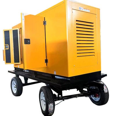 1500 оборотов в минуту Dongfeng Kangmingsi 100KVA Мобильный тихий генератор с марафонским генератором