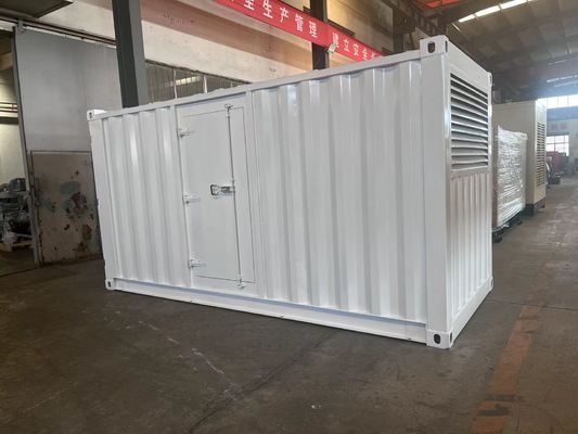 Контейнерный тип дизельного генератора Yuchai 400kva с водяной системой охлаждения и портативным