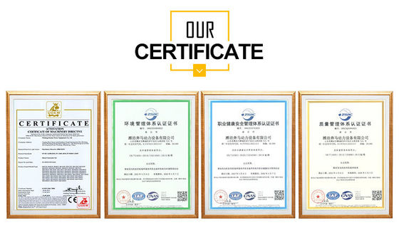 ISO9001 сертифицированный дизельный генератор мощностью 100 кВт с двигателем Weifang и автоматическим переключателем