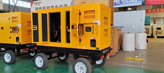 1500 оборотов в минуту Dongfeng Kangmingsi 100KVA Мобильный тихий генератор с марафонским генератором
