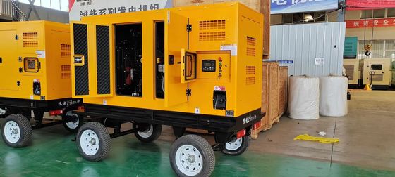 1500 оборотов в минуту Dongfeng Kangmingsi 100KVA Мобильный тихий генератор с марафонским генератором