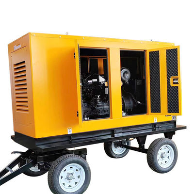 1500 оборотов в минуту Dongfeng Kangmingsi 100KVA Мобильный тихий генератор с марафонским генератором