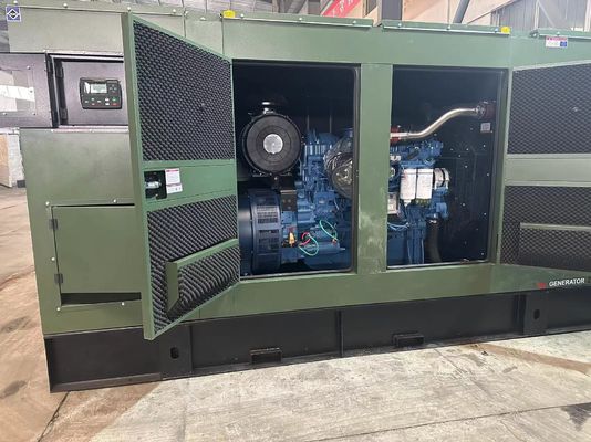 Гуанси Ючай 375KVA Тихий динамик Дизельный генератор с системой охлаждения водой