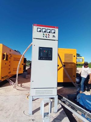 1500RPM 600KW самозанятый мобильный генератор типа Cummins для большого резервного источника питания