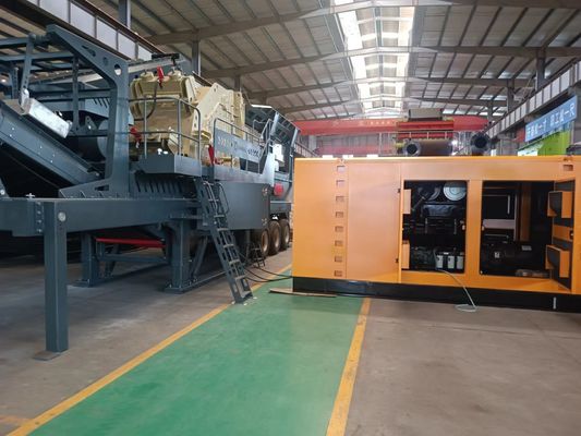 1500RPM 600KW самозанятый мобильный генератор типа Cummins для большого резервного источника питания