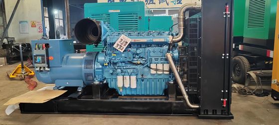 400V 1500RPM 550KW Weichai дизельный генератор набор для крупномасштабного аварийного питания